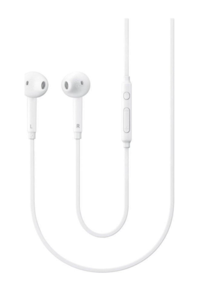 Samsung Stereo Headset (hybrid ear tips) - White (bulk packaging)