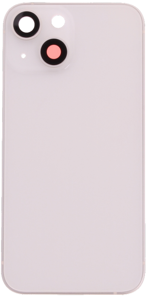 Rear Cover (excl. Logo) - Starlight, For iPhone 13 mini