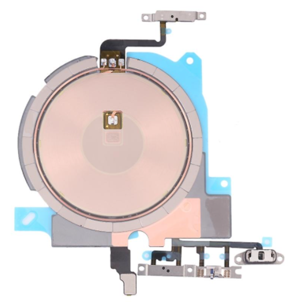 Wireless Charging incl. Flex Cable Volume Button, For iPhone 13 Pro