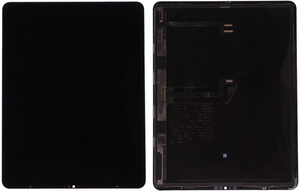 Display (Refurb) incl. digitizer - Black, For iPad Pro (Gen5) 12,9 inch (2021 & 2022)