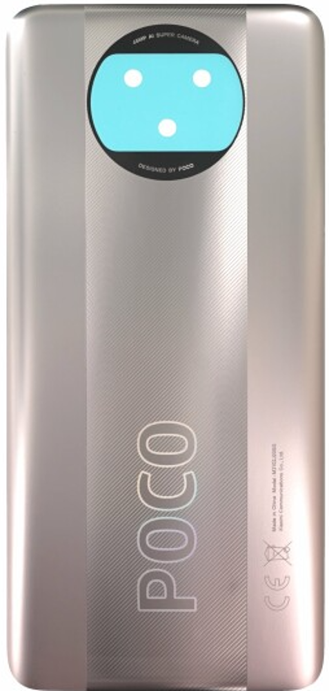 Rear Cover - Gold, Xiaomi Poco X3 Pro
