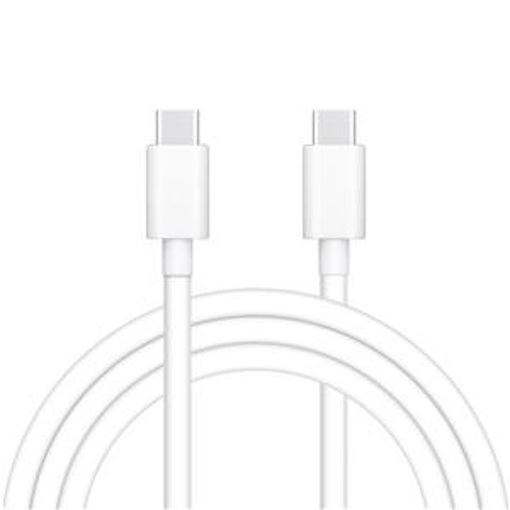 USB-C to USB-C Charge Cable, White - (1 m) (retail packaging)