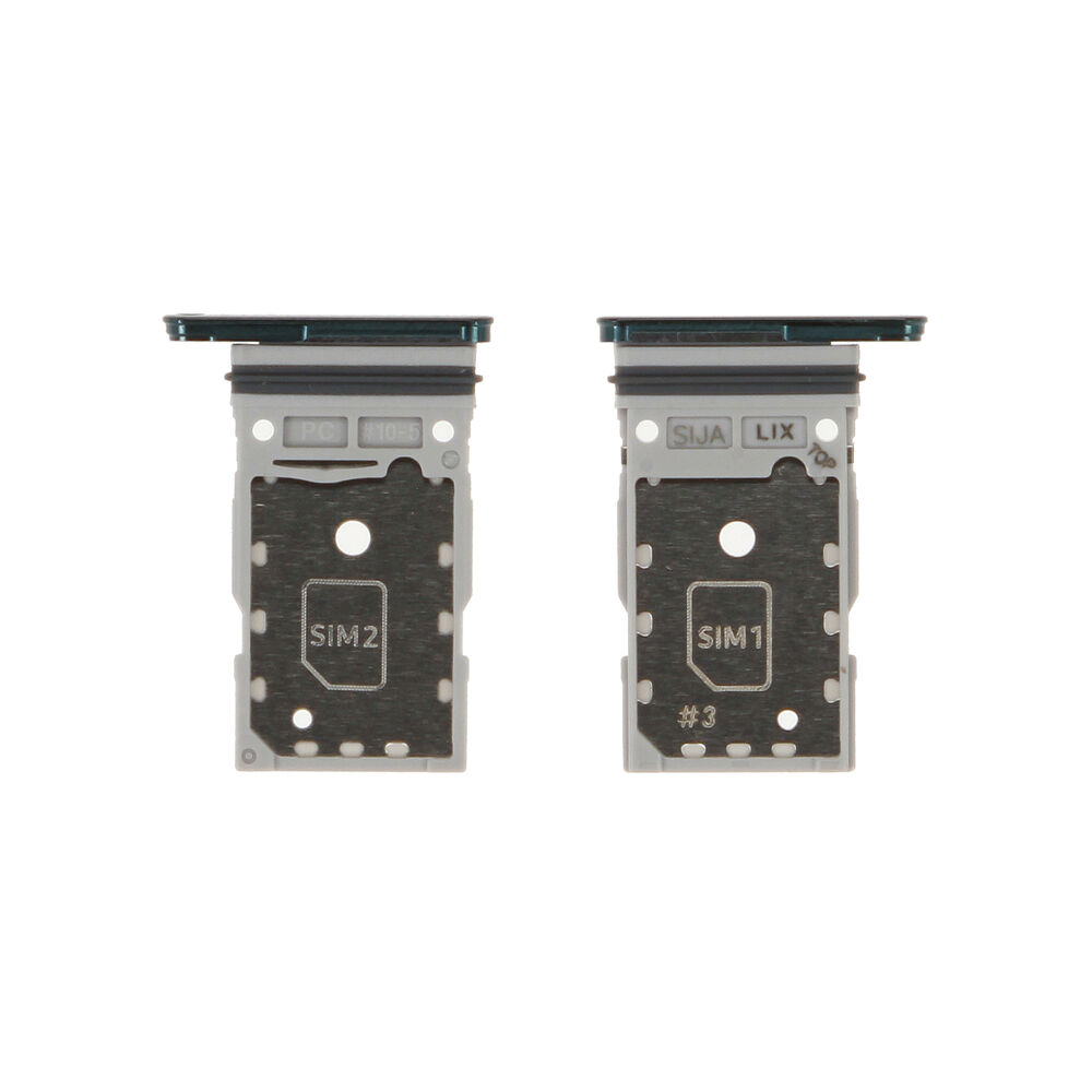 SIM tray (Original) - Green, Samsung Galaxy S22 / S22 Plus; SM-S906 / S901