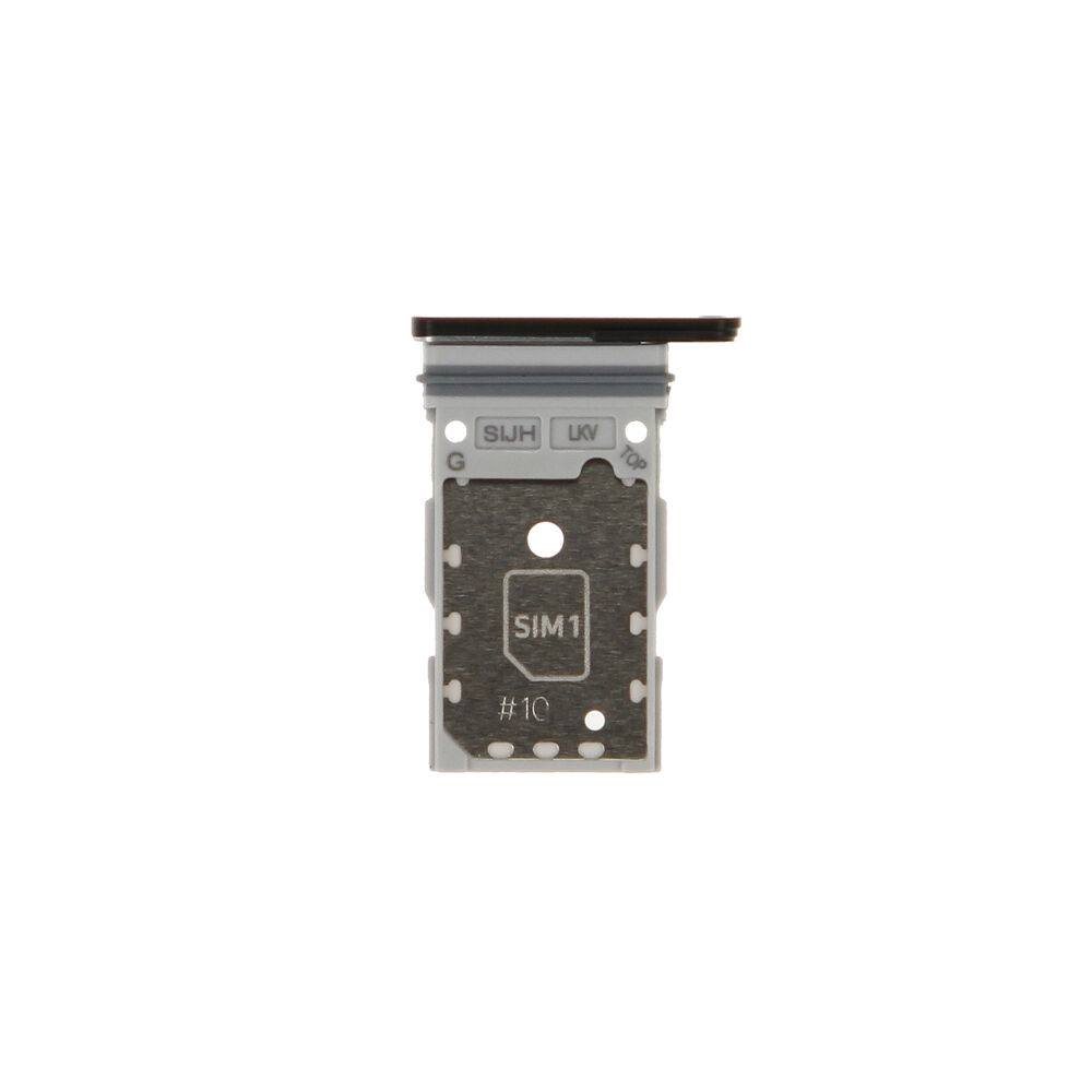 SIM tray (Original) - Matt Black, Samsung Galaxy S22 Ultra; SM-S908