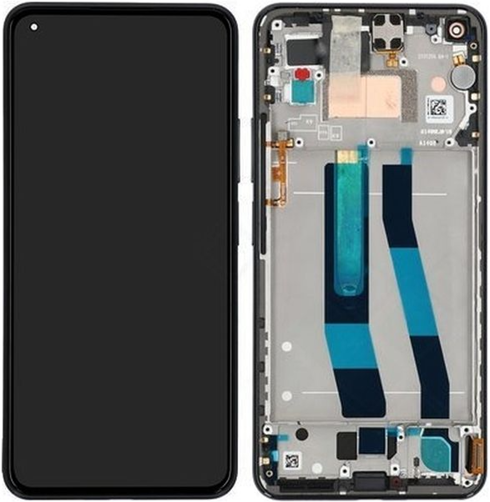 Display (Original) - Black, Xiaomi 11 Lite (5G) NE
