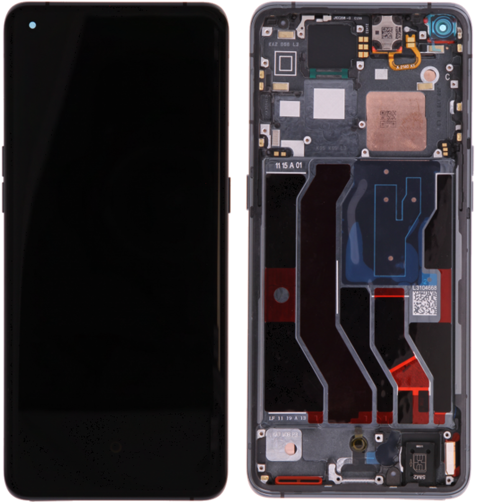 Display (Original) - Black, Oppo Find X3 Pro