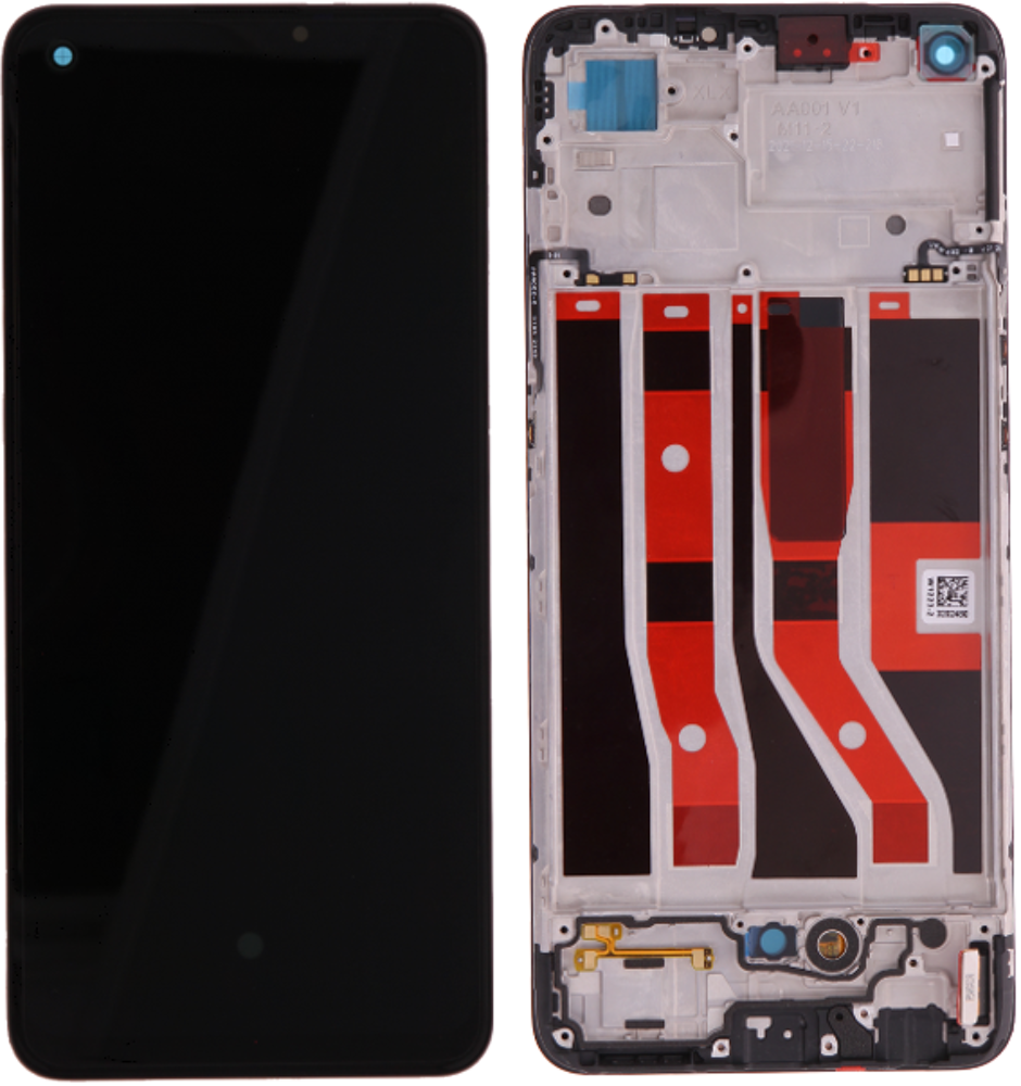 Display (Original) - Black, Oppo A74 (4G)