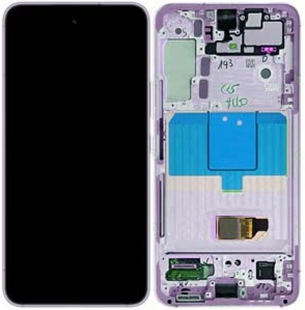 Módulo Pantalla Display (Original) - Bora Purple, Samsung Galaxy S22; SM-S901B Original Service Pack GH82-27520G