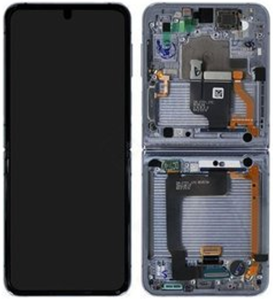 Módulo Pantalla Display (Original) - Blue, Samsung Galaxy Z Flip4; SM-F721B Original Service Pack GH82-29440D