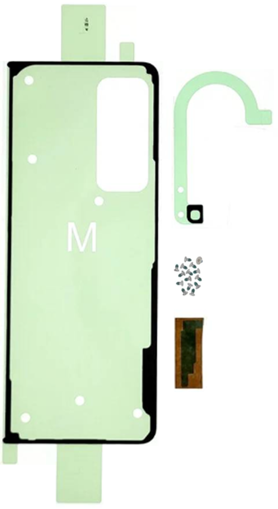 Adhesive tape repair kit rear cover (Original), Samsung Galaxy Z Fold 4; SM-F936