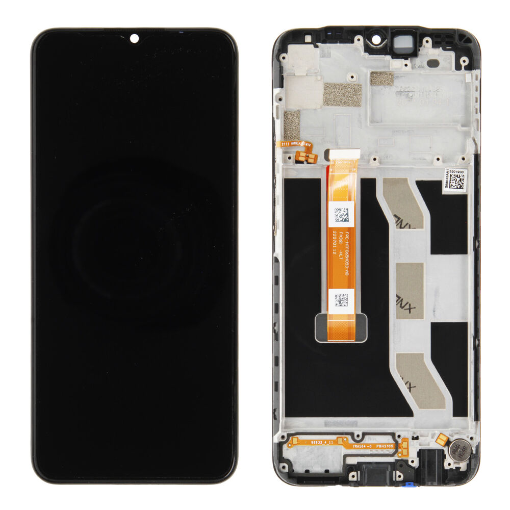 Display (Original) - Black, Realme 7i (RMX2193)