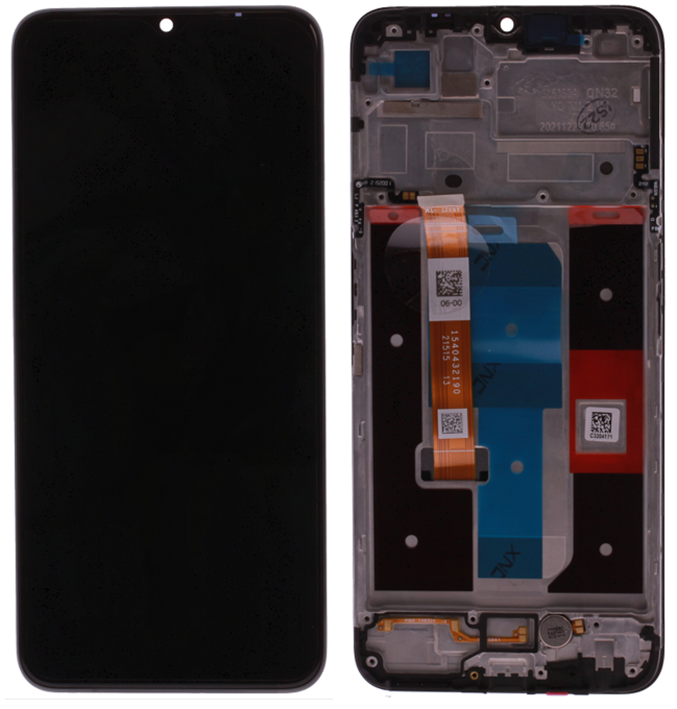Display (Original) - Black, Realme C35 / Narzo 50A Prime (RMX3511)