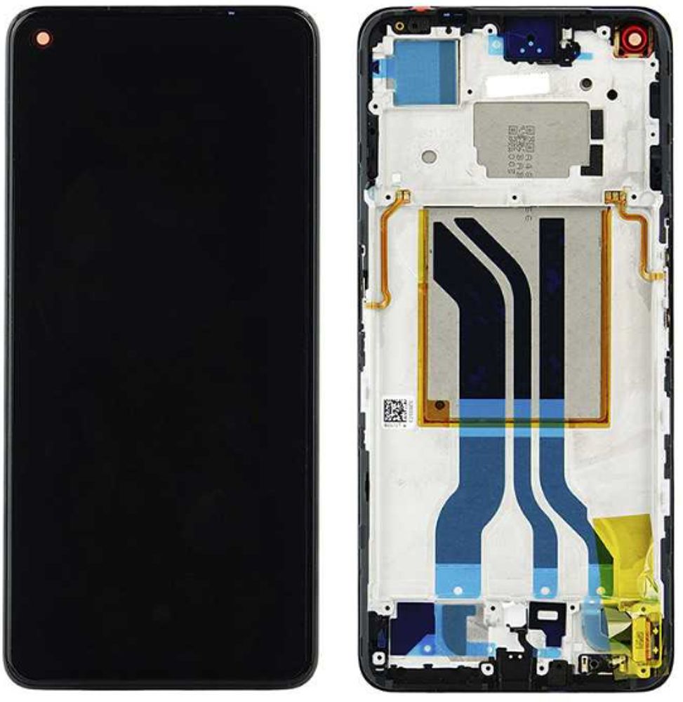 Display (Original) - Black, Realme GT2 (RMX3310)