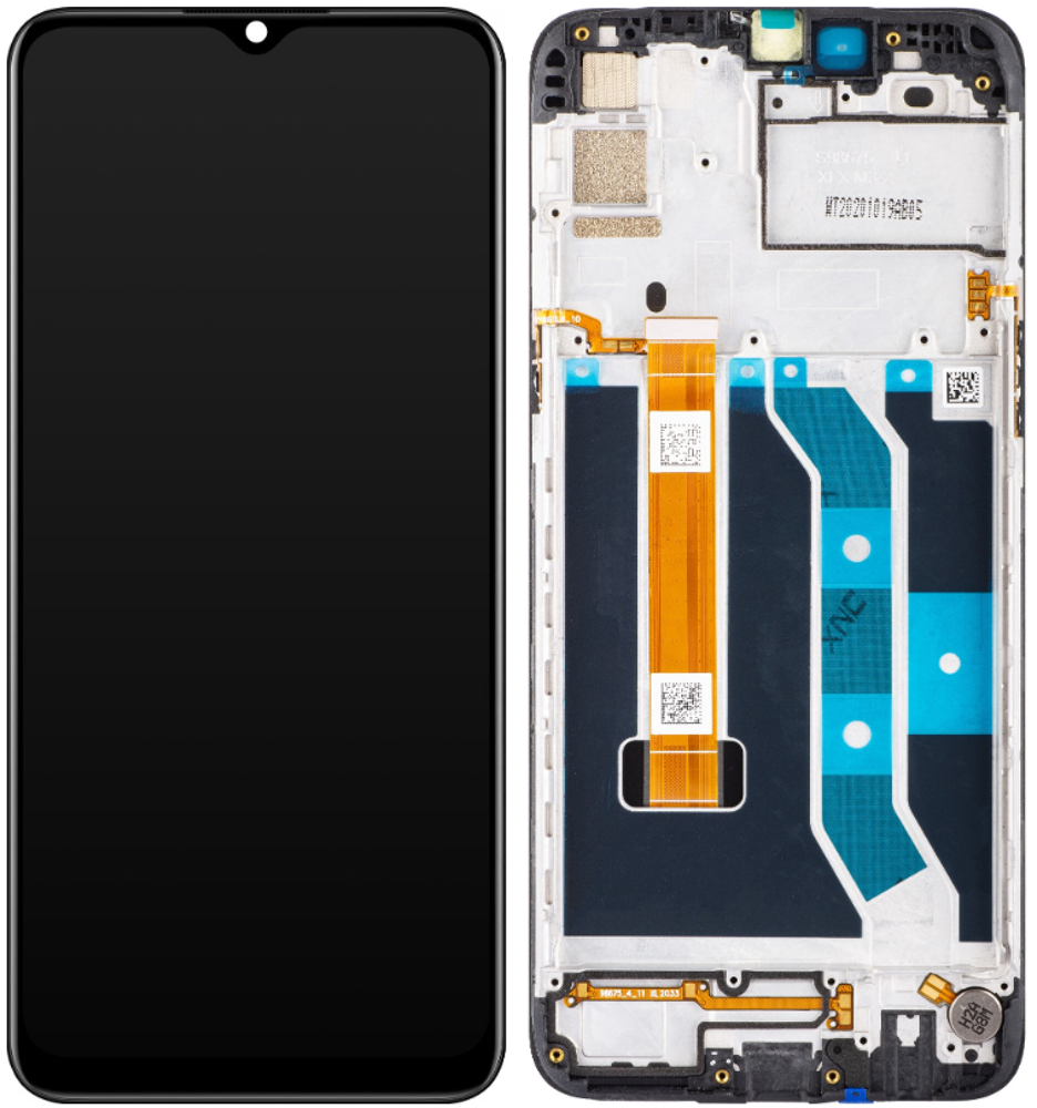 Display (Original) - Black, Realme 6i (RMX2040)