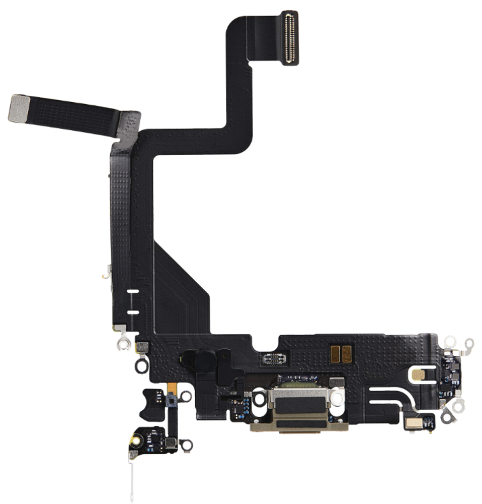 Dock Connector - Gold, for iPhone 14 Pro