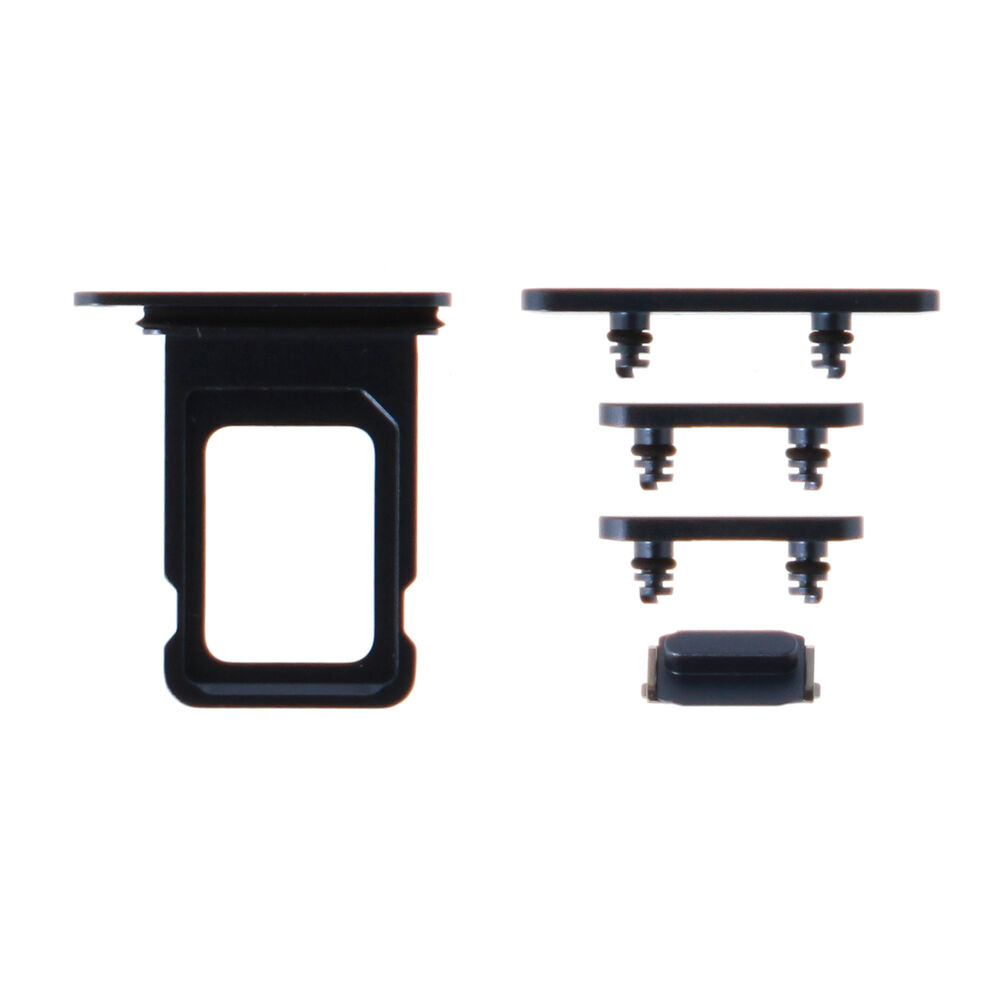 Keyset + Simcard Tray - Blue, For iPhone 14