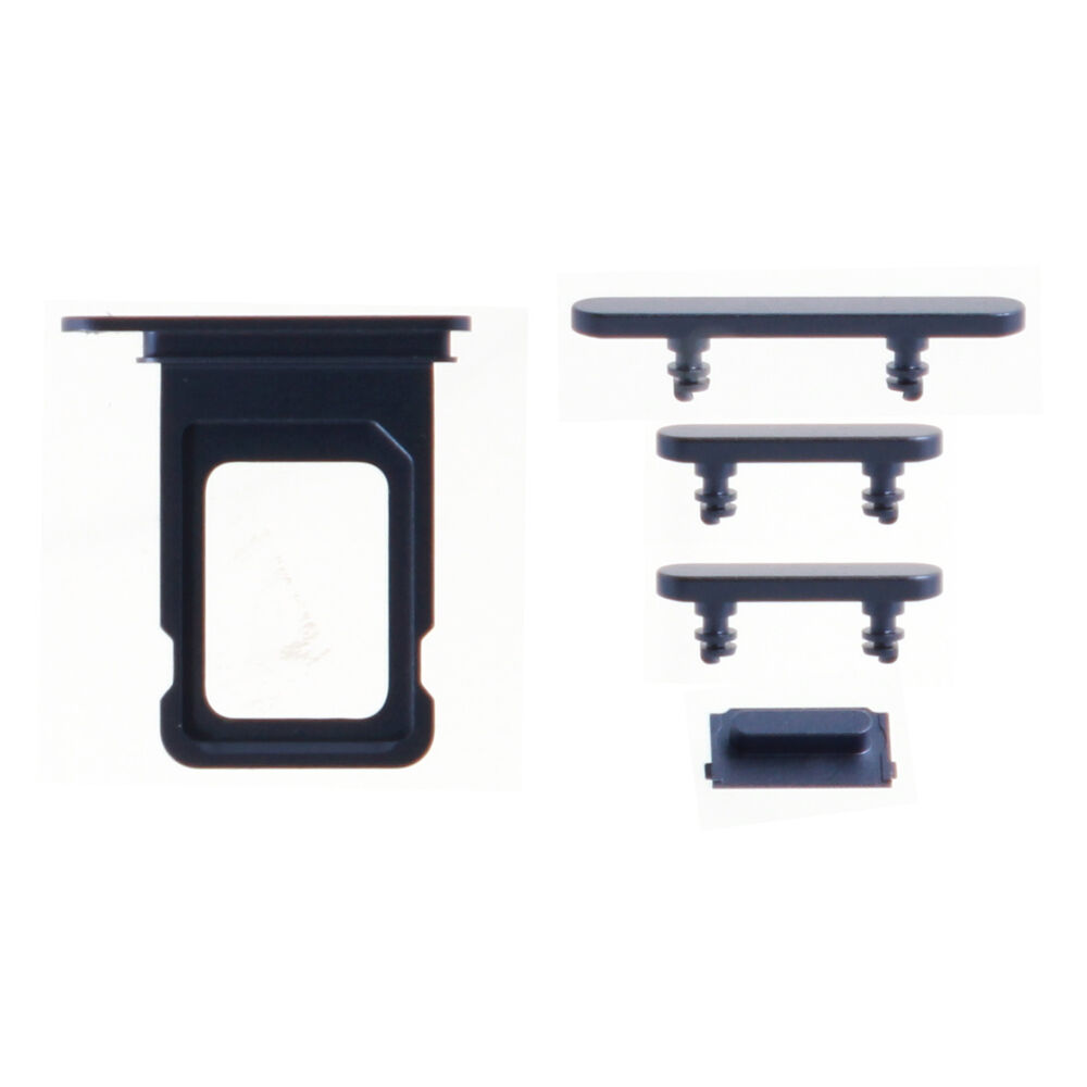 Keyset + Simcard Tray - Blue, For iPhone 14 Plus