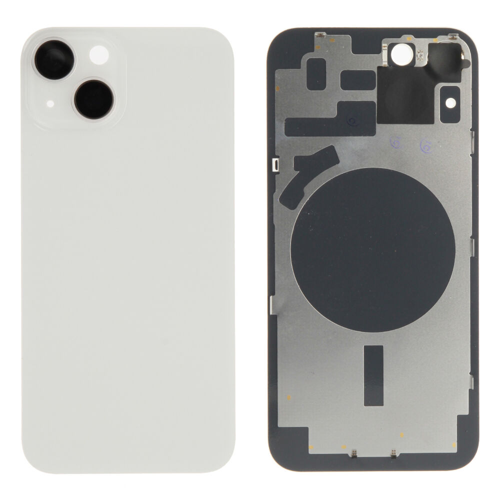 Back Glass (excl. Logo) - Starlight, For iPhone 14