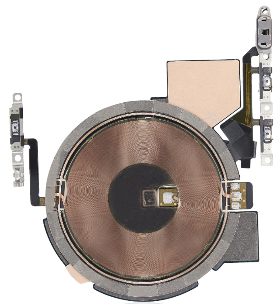 Wireless Charging incl. Flex Cable Volume Button, For iPhone 14 Pro