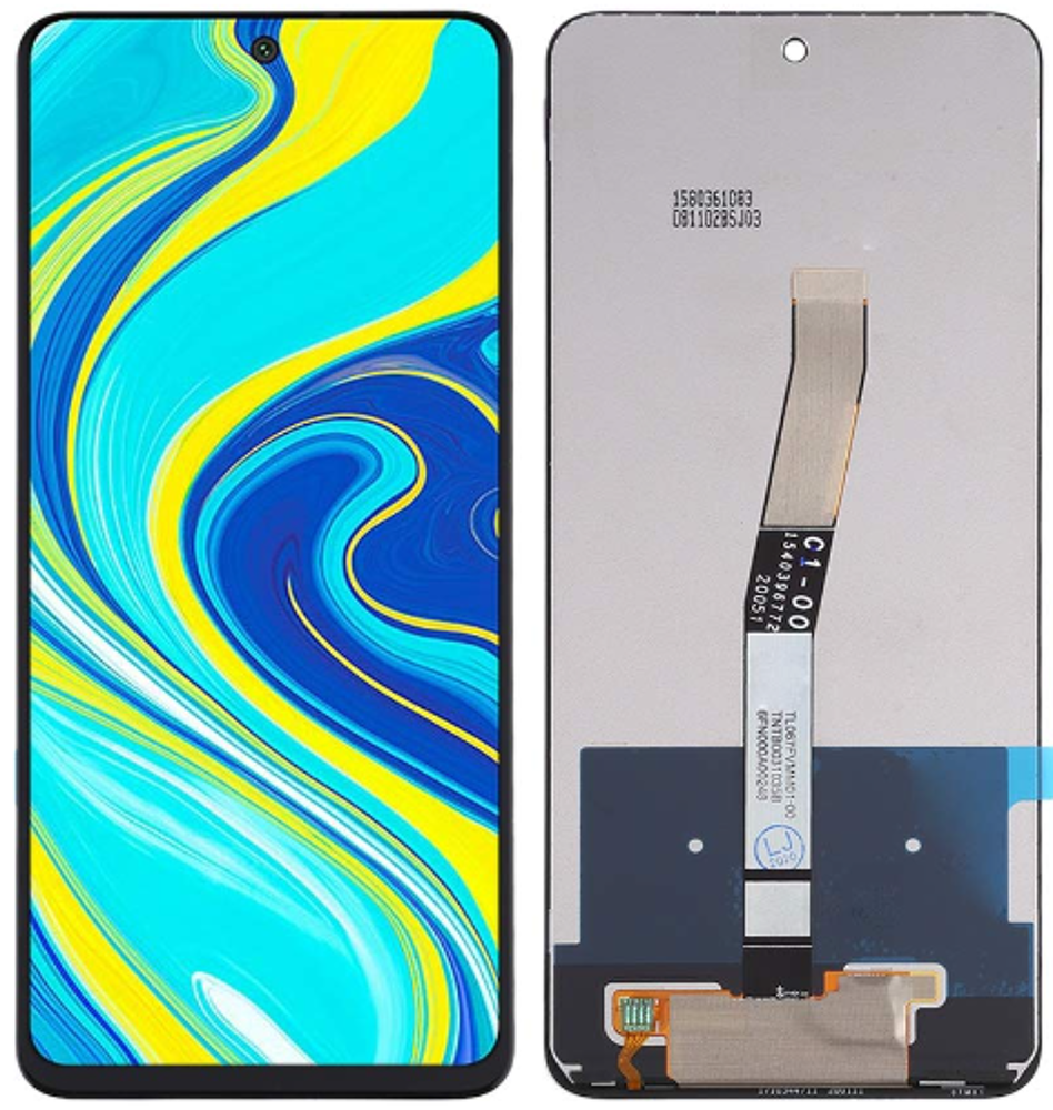 Módulo Pantalla For Xiaomi Display excl. frame (Refurb), Redmi Note 9S Original Service Pack
