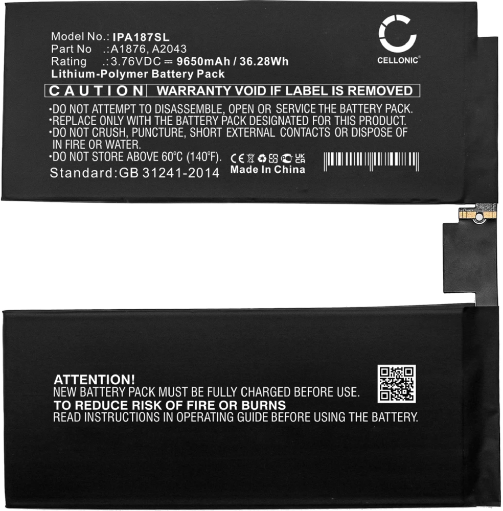 Battery (Best Possible), For iPad Pro 12.9 (2018 / 2020)
