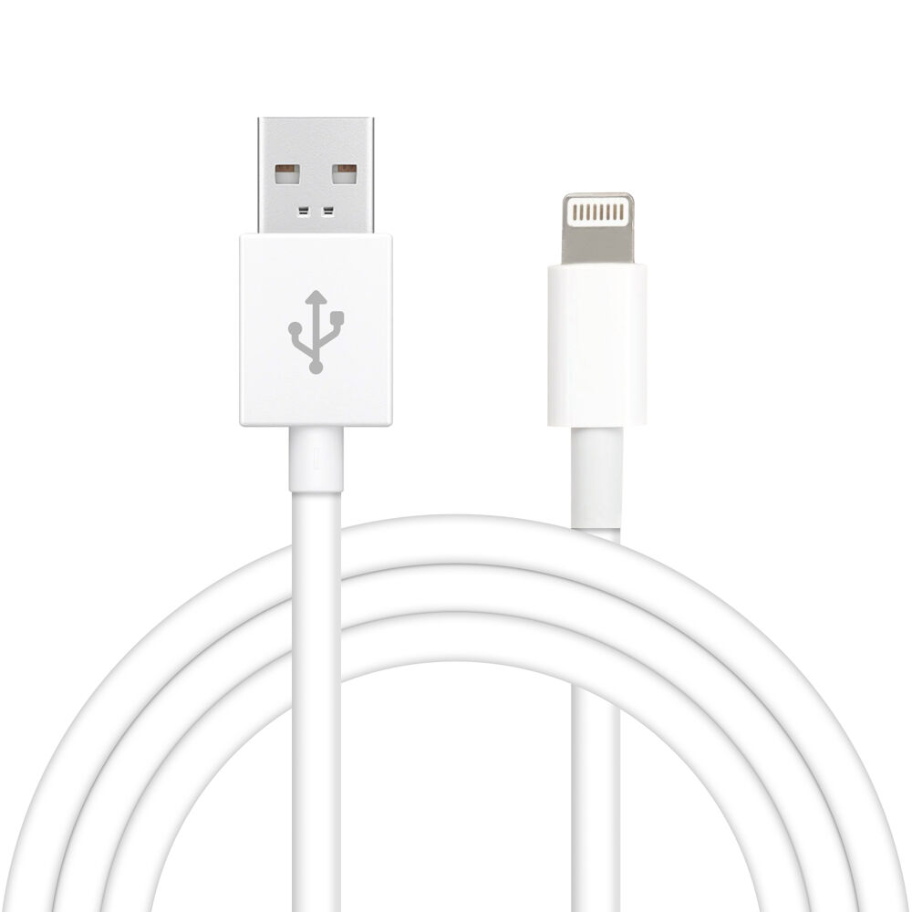 Lightning to USB Cable, White - (1 m) (bulk packaging)