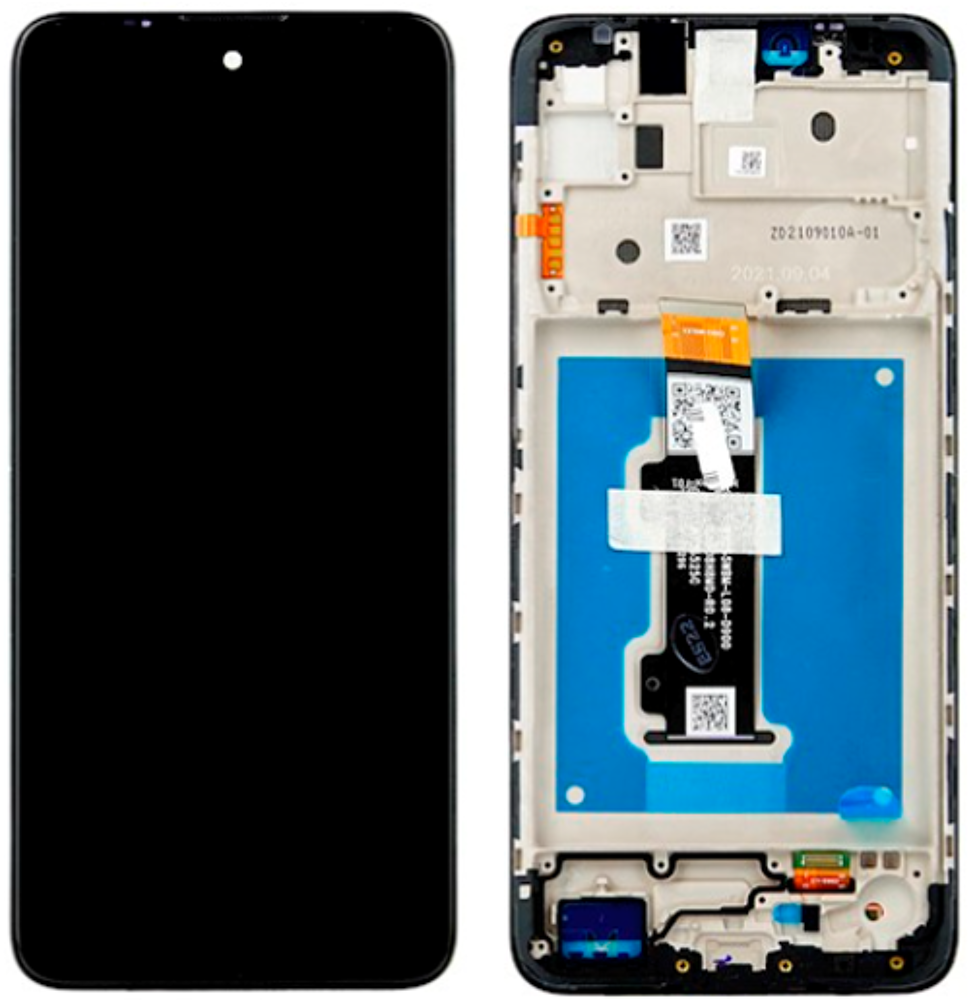 Display (Original) - Black, Motorola E30 E40