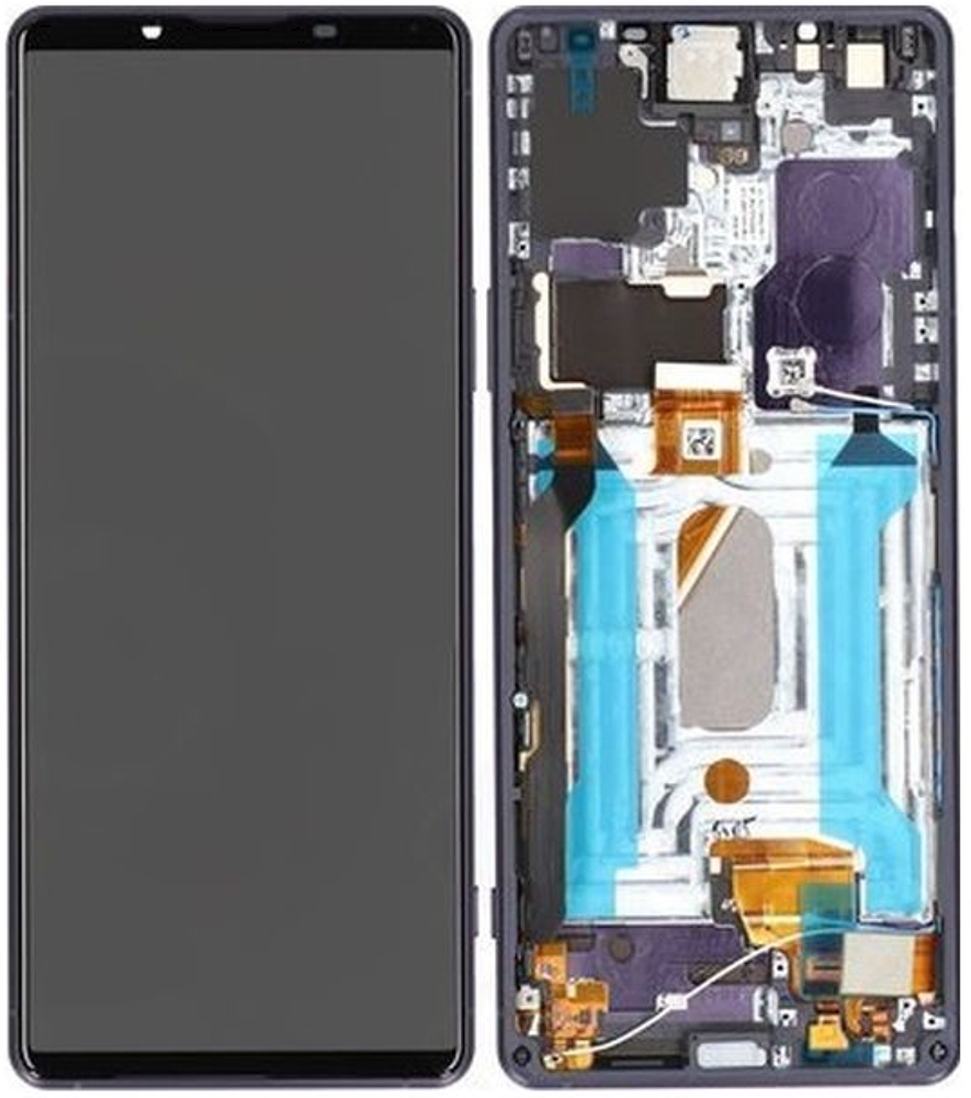 Módulo Pantalla Display (Original) - Purple, Sony Xperia 1 III Original Service Pack