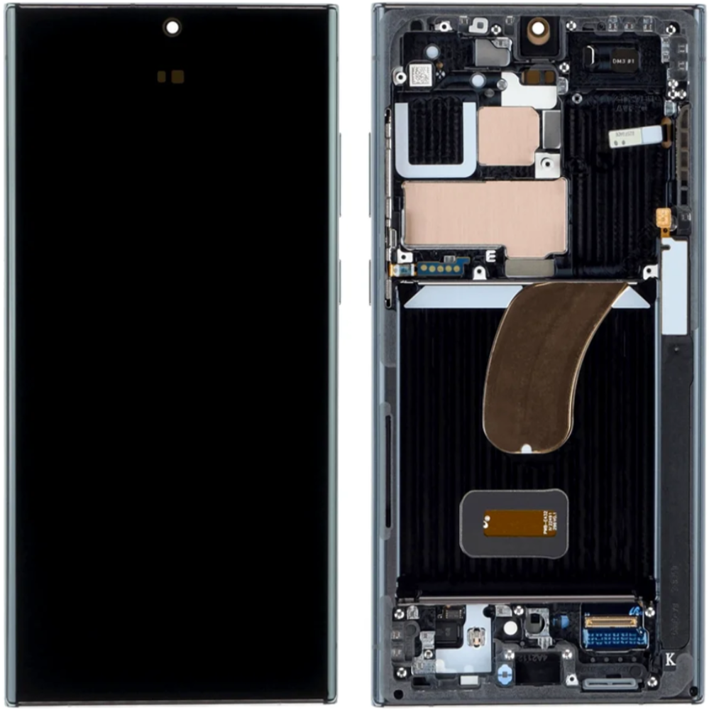 Módulo Pantalla Display (Original) - Black, Samsung Galaxy S23 Ultra; SM-S918B Original Service Pack GH82-30466A