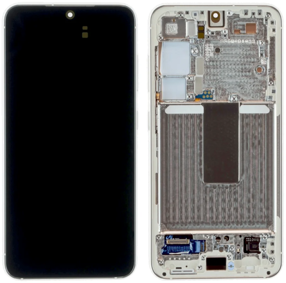 Módulo Pantalla Display (Original) - Cream, Samsung Galaxy S23; SM-S911B Original Service Pack GH82-30481B