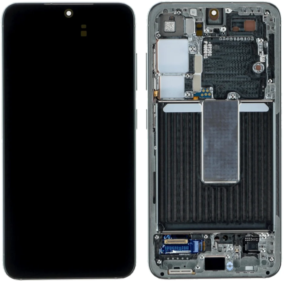 Módulo Pantalla Display (Original) - Green, Samsung Galaxy S23; SM-S911B Original Service Pack GH82-30481C