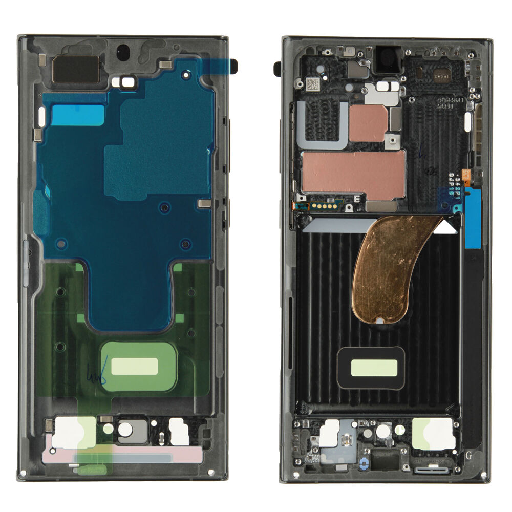 Middle frame (Original) - Green, Samsung Galaxy S23 Ultra; SM-S918