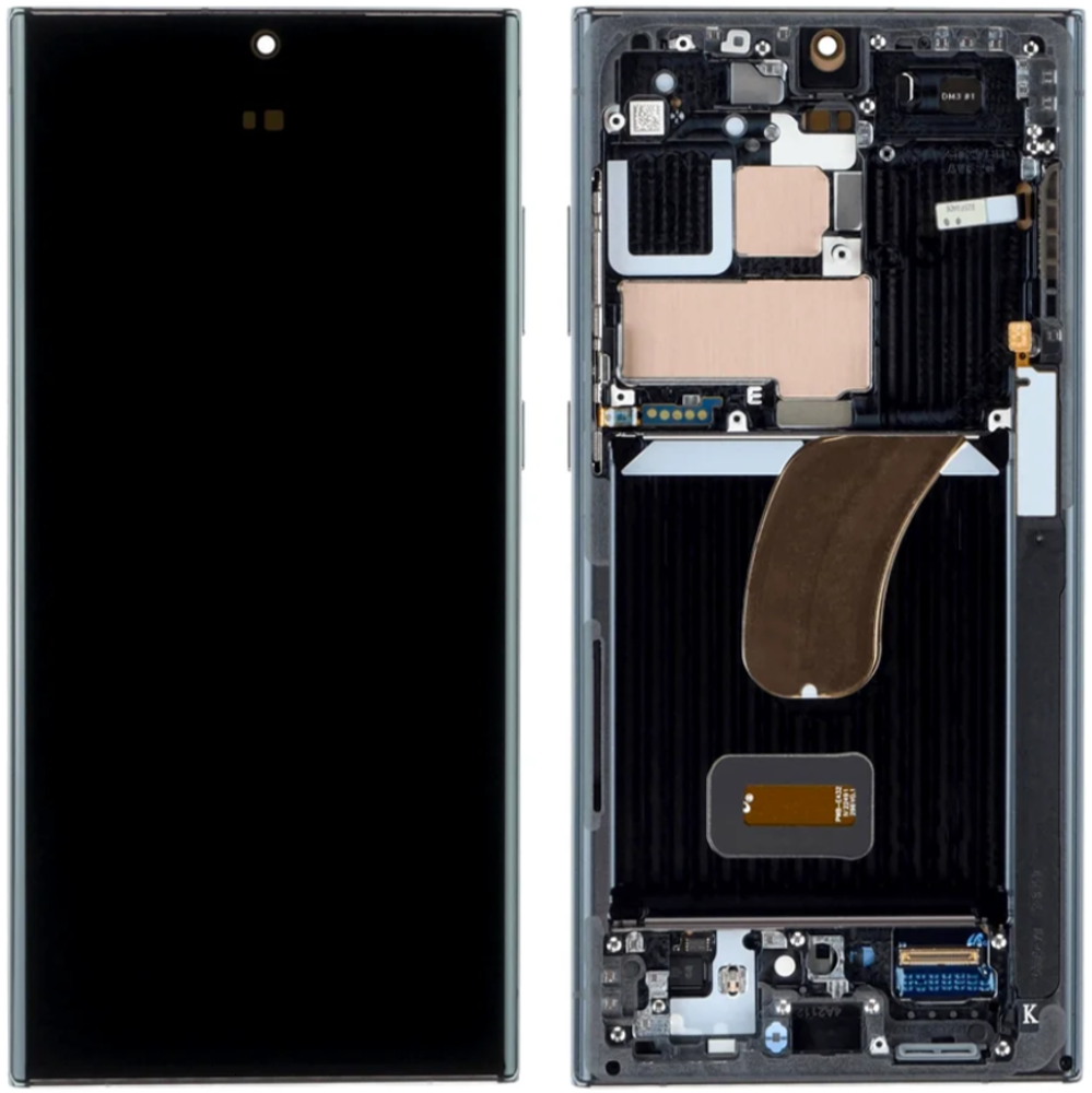 Módulo Pantalla Display (Original) - Black, Samsung Galaxy S23 Ultra; SM-S918B Original Service Pack GH82-30465A