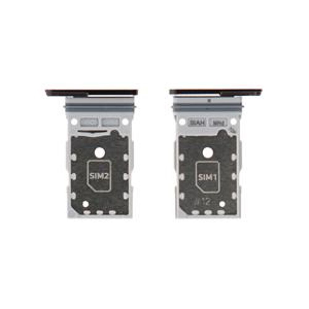 SIM tray (Original) - Black, Samsung Galaxy S23 Ultra; SM-S918