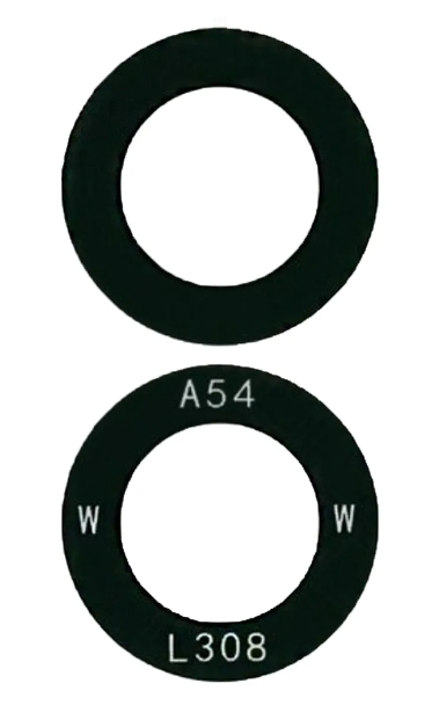 Camera lens window main (Original) - Black, Samsung Galaxy A54; SM-A546