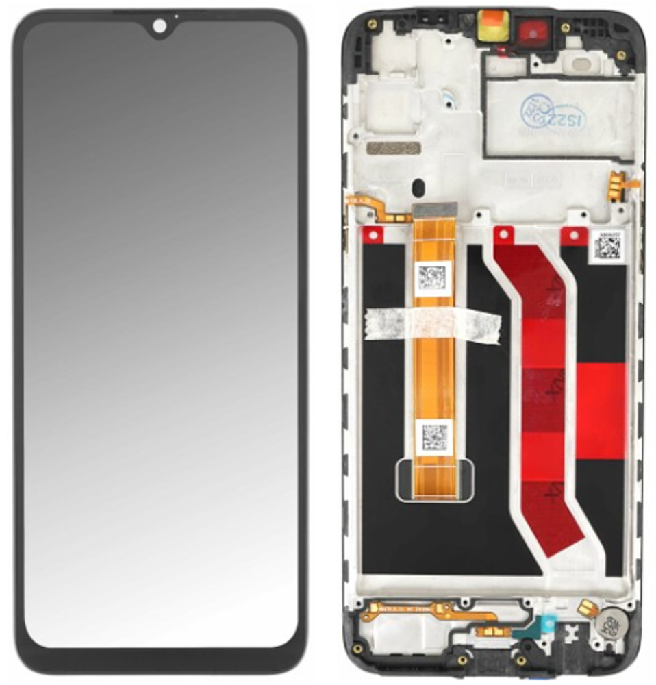 Display (Original) - Black, RealMe C3 & C3i