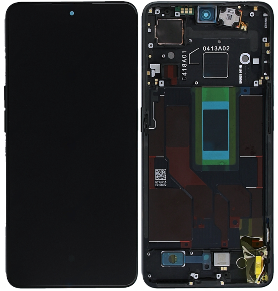 Display (Original) - Black, Oppo Reno 8 Pro (5G)