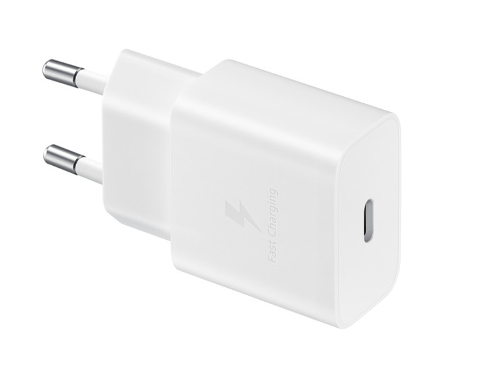 Samsung Travel Fast Charger (USB Type-C) 15W - White (retail packaging) (**Charger ONLY**)