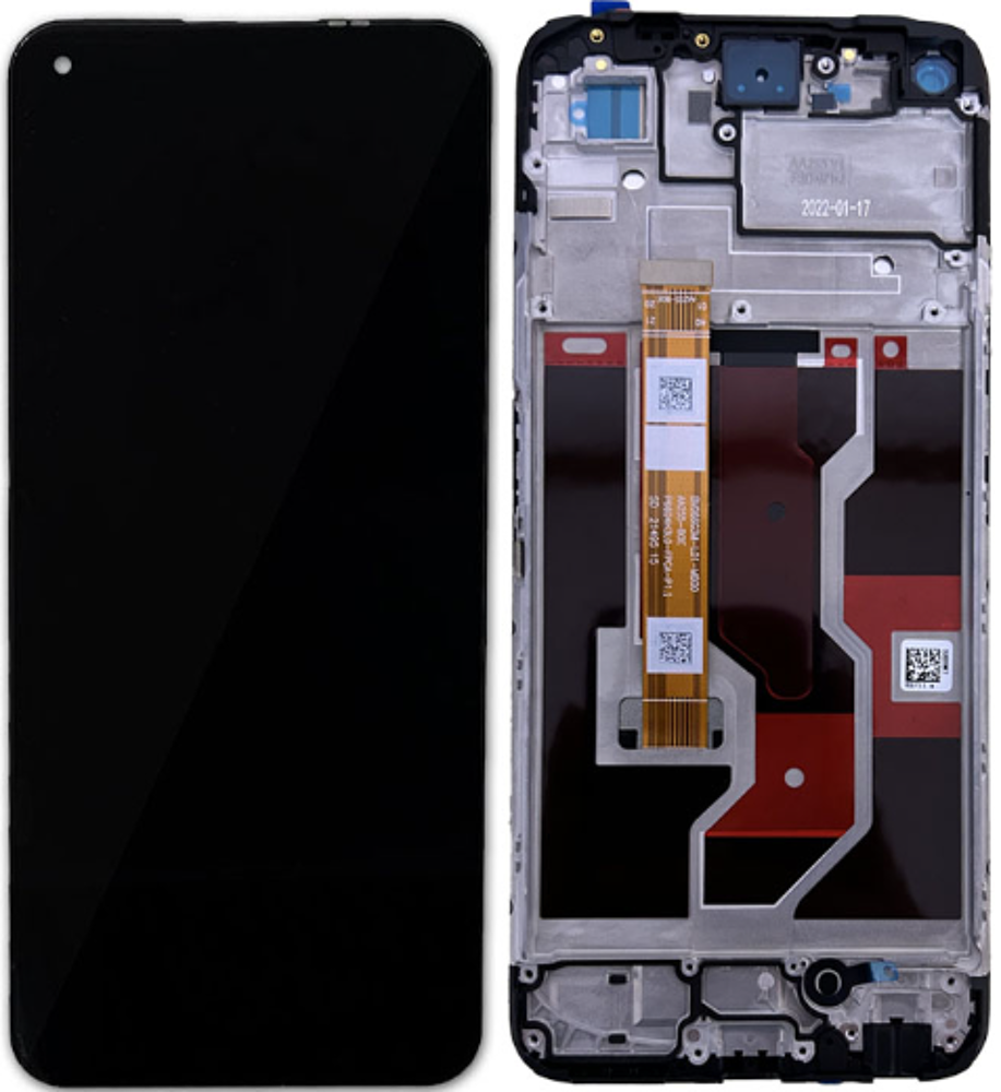 Display (Original) - Black, Oppo A36 & A76