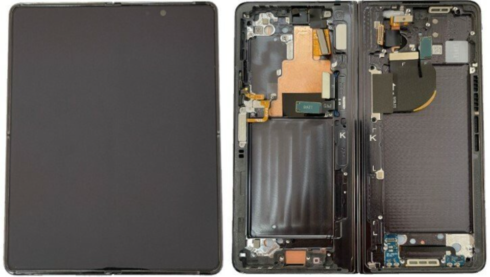 Módulo Pantalla Display inner (Original) - Phantom Black, Samsung Galaxy Z Fold5; SM-F946B Original Service Pack GH82-31842A