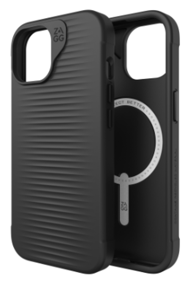 Luxe Snap - Black, For iPhone 15/14/13