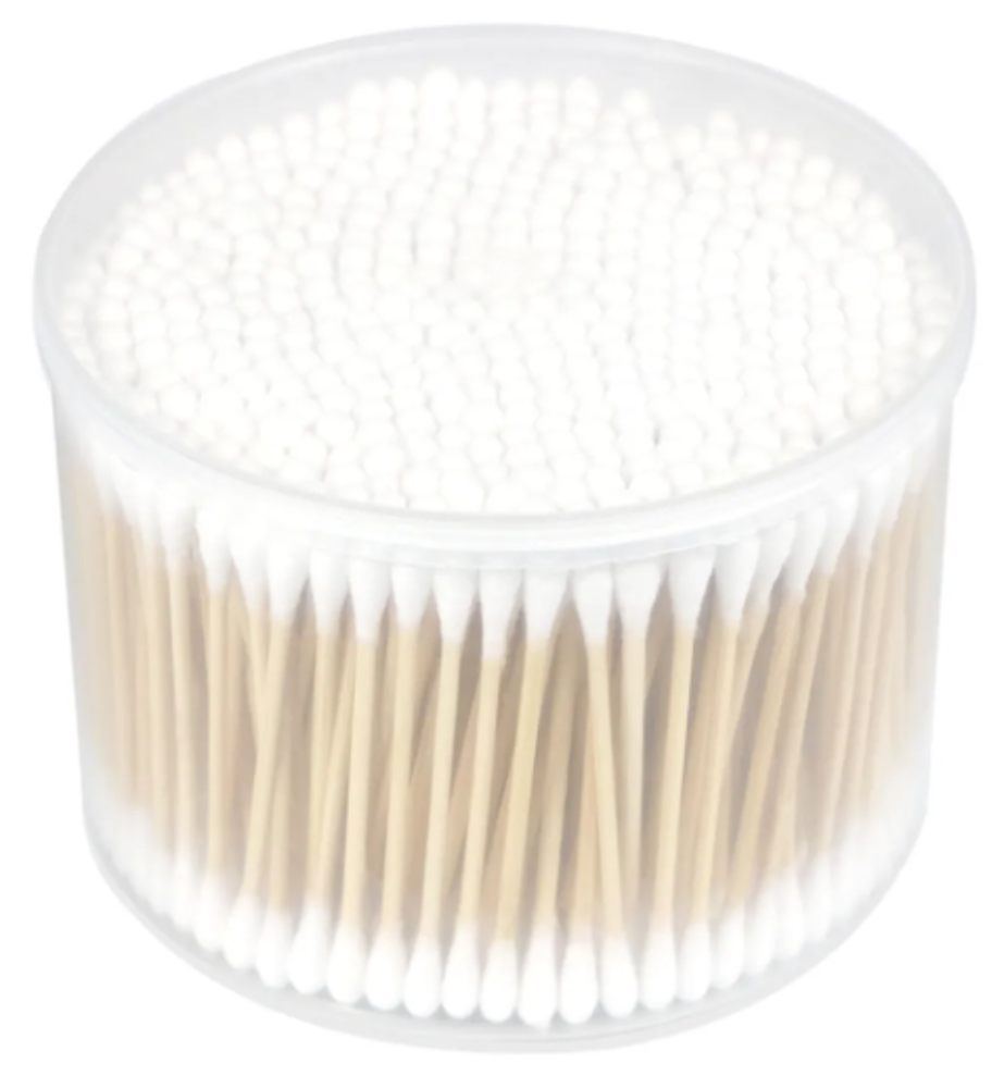 Cosmetic Cotton Swab Double Head Ended Clean Cotton Buds (+-500 pcs)