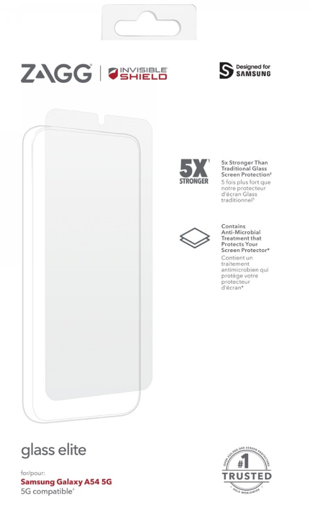 ZAGG/InvisibleShield Glass Elite for Samsung Galaxy A54 (5G)
