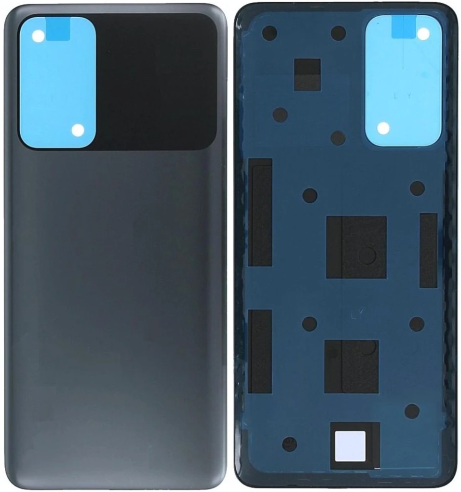 Rear Cover - Black, Poco M4 Pro