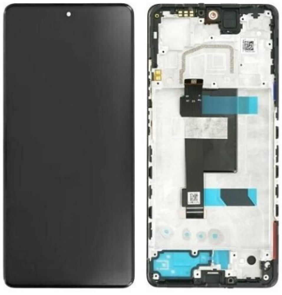 Display (Original) - Black, Xiaomi Redmi Note 12 Pro (5G)