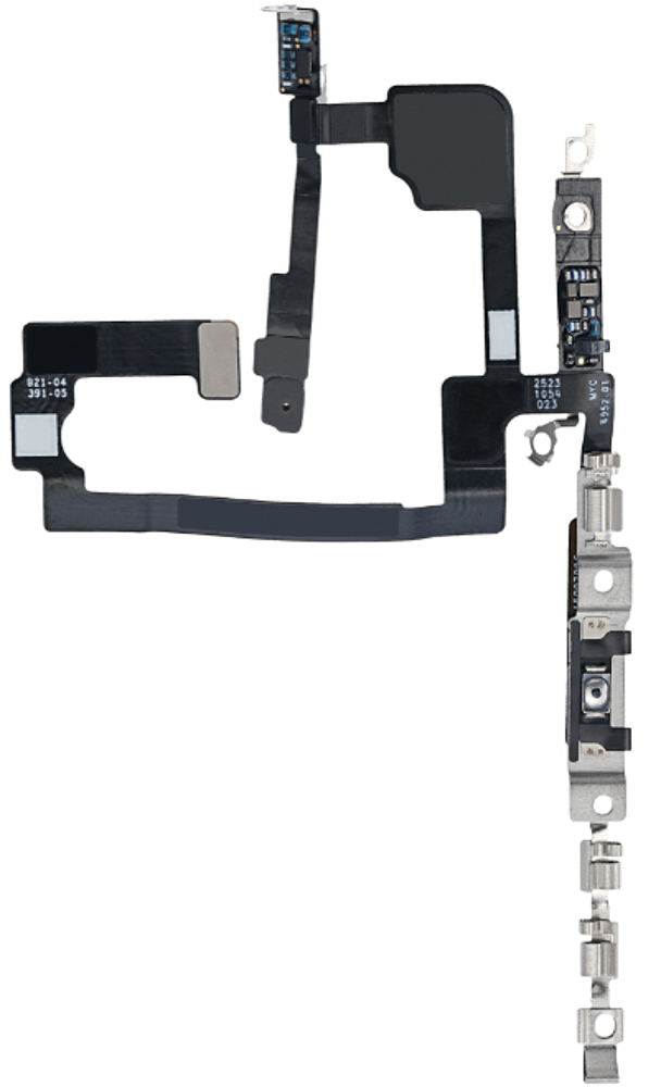 Flex Cable Power Button, For iPhone 15
