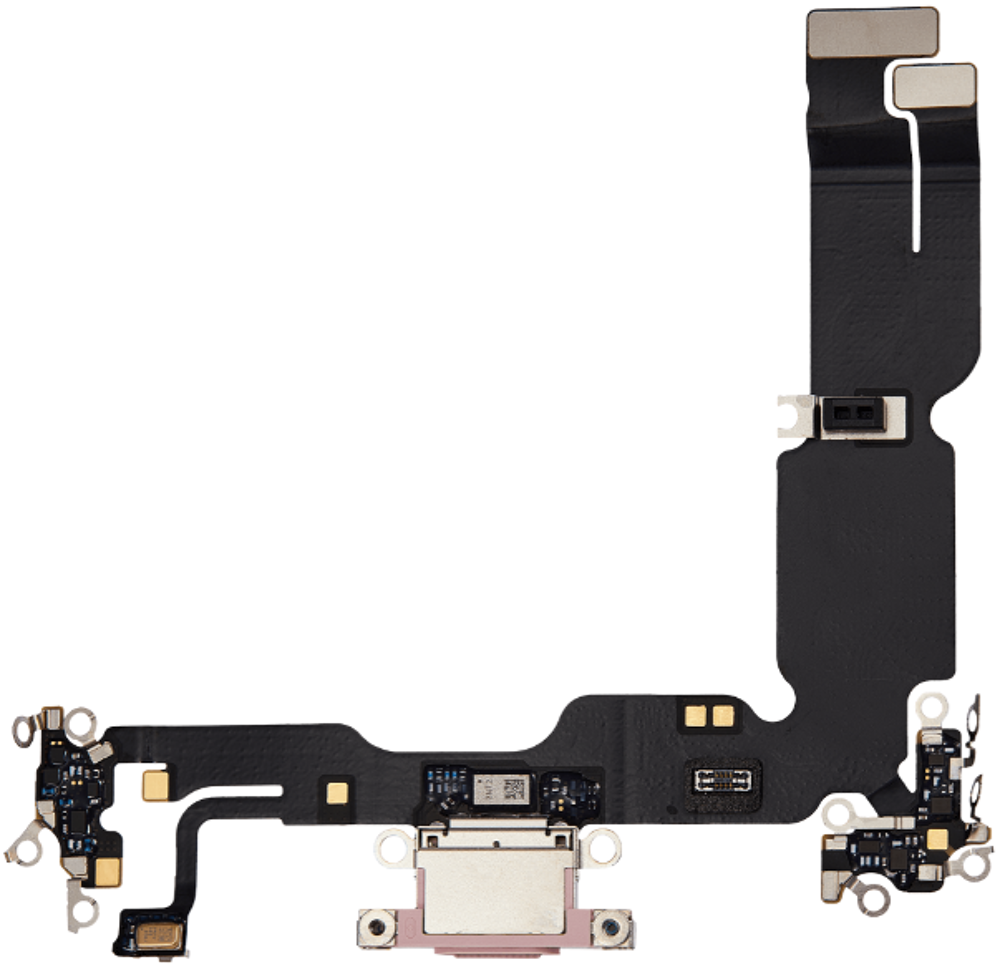 Dock Connector - Pink, for iPhone 15 Plus