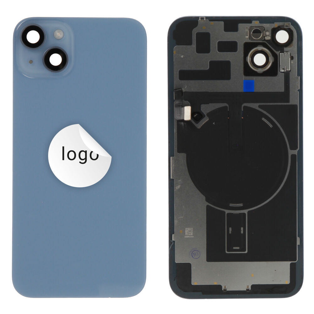 Back Glass (Pulled A) - Blue, For iPhone 14 Plus