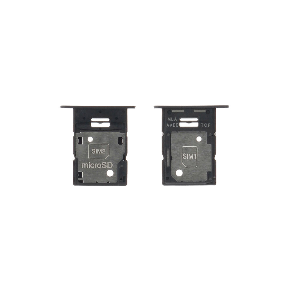 SIM tray (Original) - Black, Samsung Galaxy A15; SM-A155