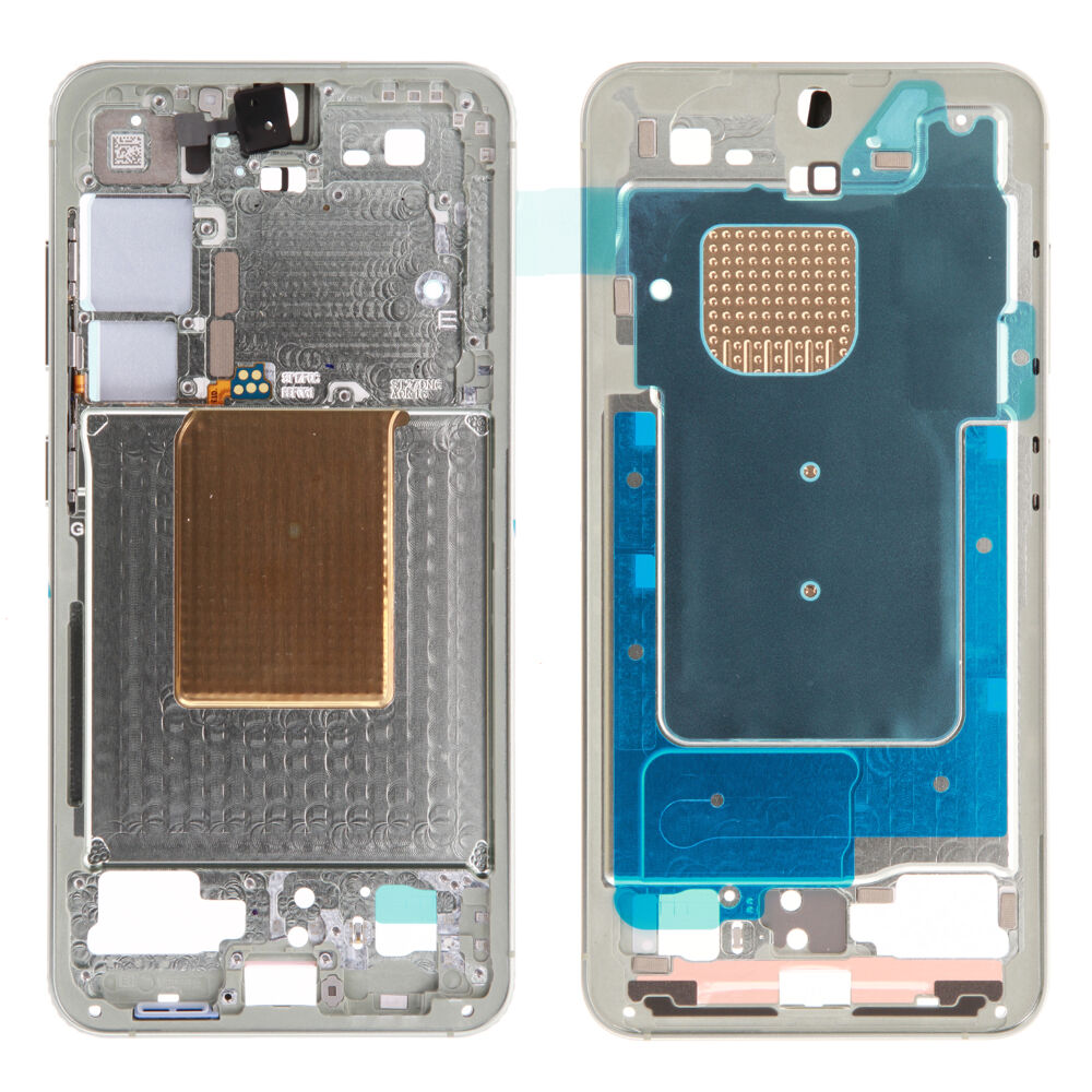 Middle frame (Original) - Jade Green, Samsung Galaxy S24; SM-S921B